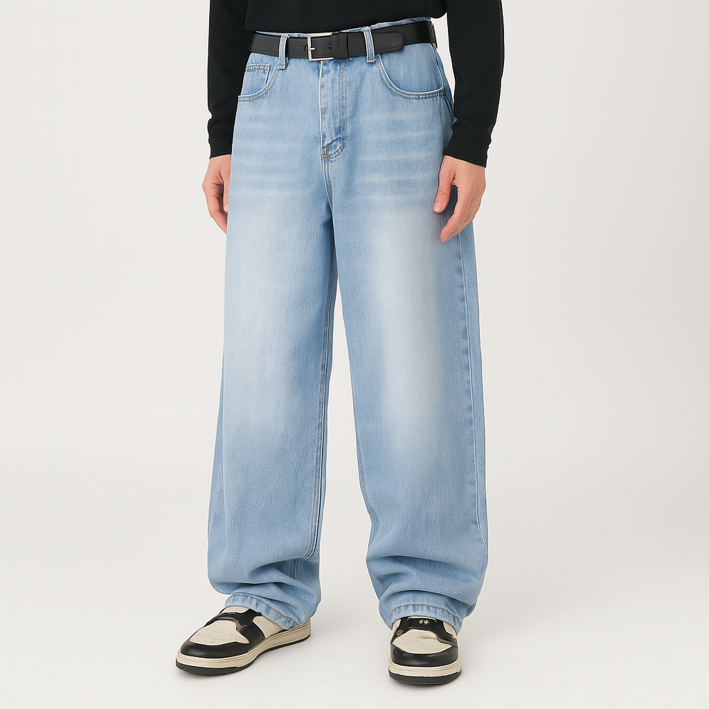 4Legend – Herren Flare Jeans – Lässiger Streetstyle, Taschen, reifer Look