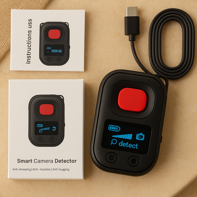 Anti-Spionage-Detektor mit EMF-, Infrarot- und magnetischer Erkennung – USB-aufladbar