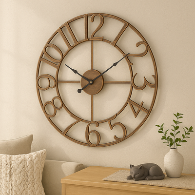 TimeVista – Stilvoller Retro-Digital-Wecker mit großem, gut ablesbarem Display