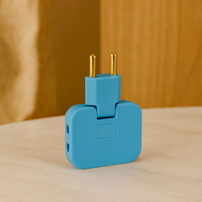 FlexiPlug – Ultradünne 180° drehbare Steckdosenleiste mit mehreren Steckdosen