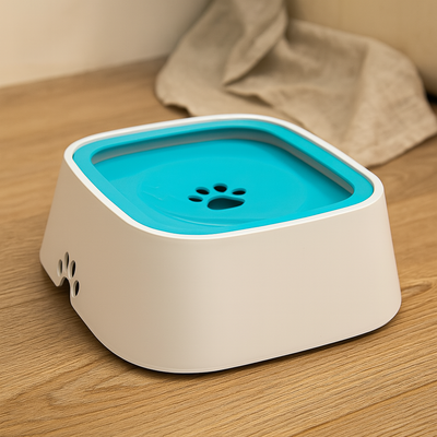 PawSip – Tropfwasserfeste flüssige Wasserschale für Hunde und Katzen