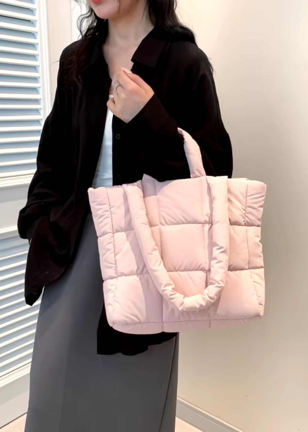 Crissy Handtasche Damen – Gesteppte Tasche – Große Shopper