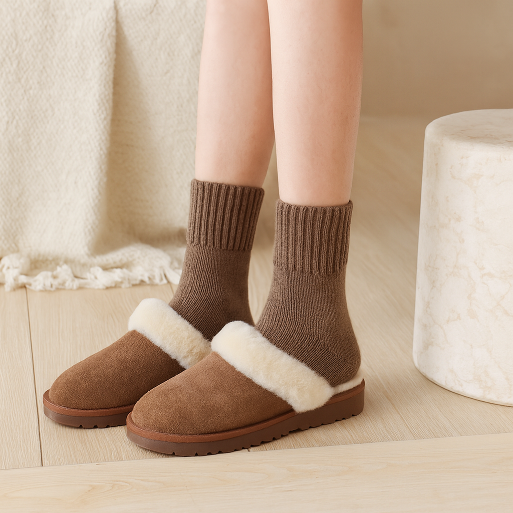 ComfortWeave | Solide Schlauchstrümpfe – 5er-Set für Damen