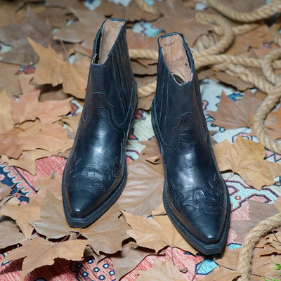 Avelena | Knöchellange Cowboystiefel für Damen