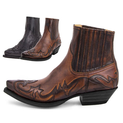Avelena | Knöchellange Cowboystiefel für Damen
