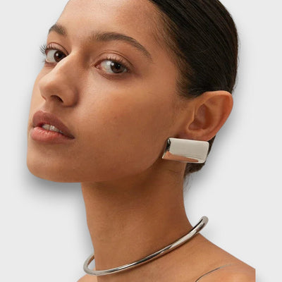 Jona – Geometrische Statement-Ohrringe