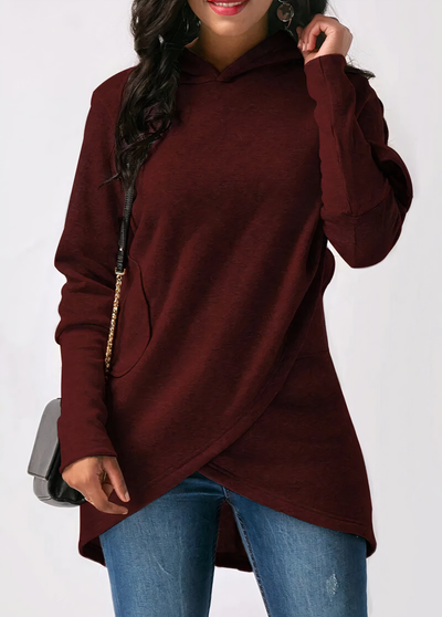 Avelena | Stylischer Asymmetrischer Hoodie