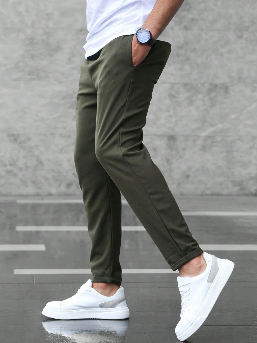 Atlden | Slim Fit Joggerhose mit Tunnelzug