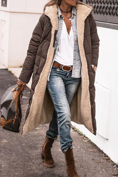 Kennedy - eleganter doppelseitiger warmer parka