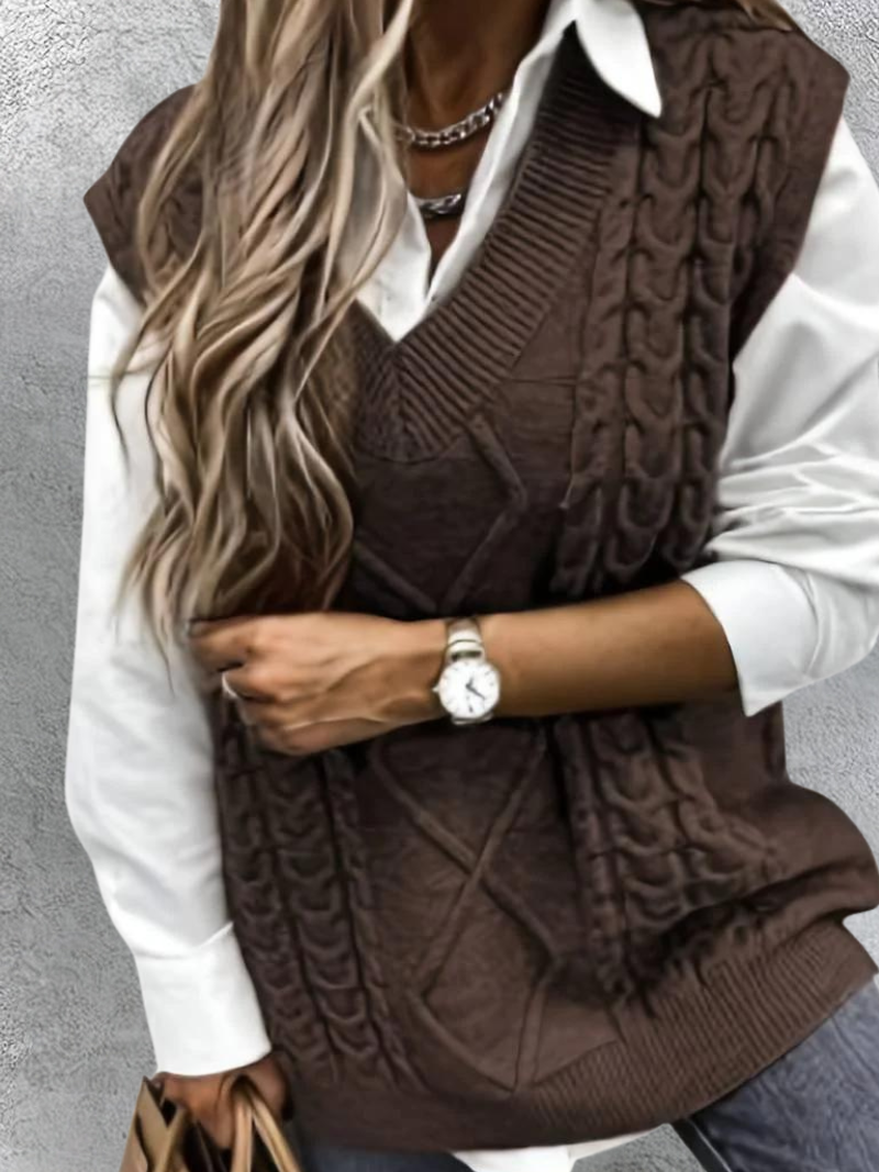 Avelena | Weiche Strickweste
