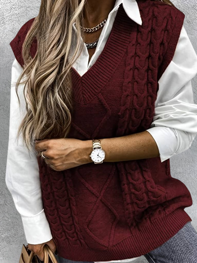 Avelena | Weiche Strickweste