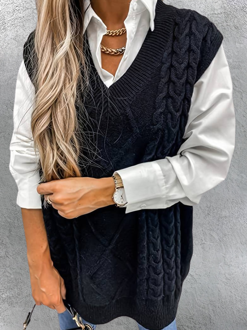Avelena | Weiche Strickweste