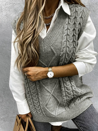 Avelena | Weiche Strickweste