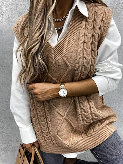 Avelena | Weiche Strickweste