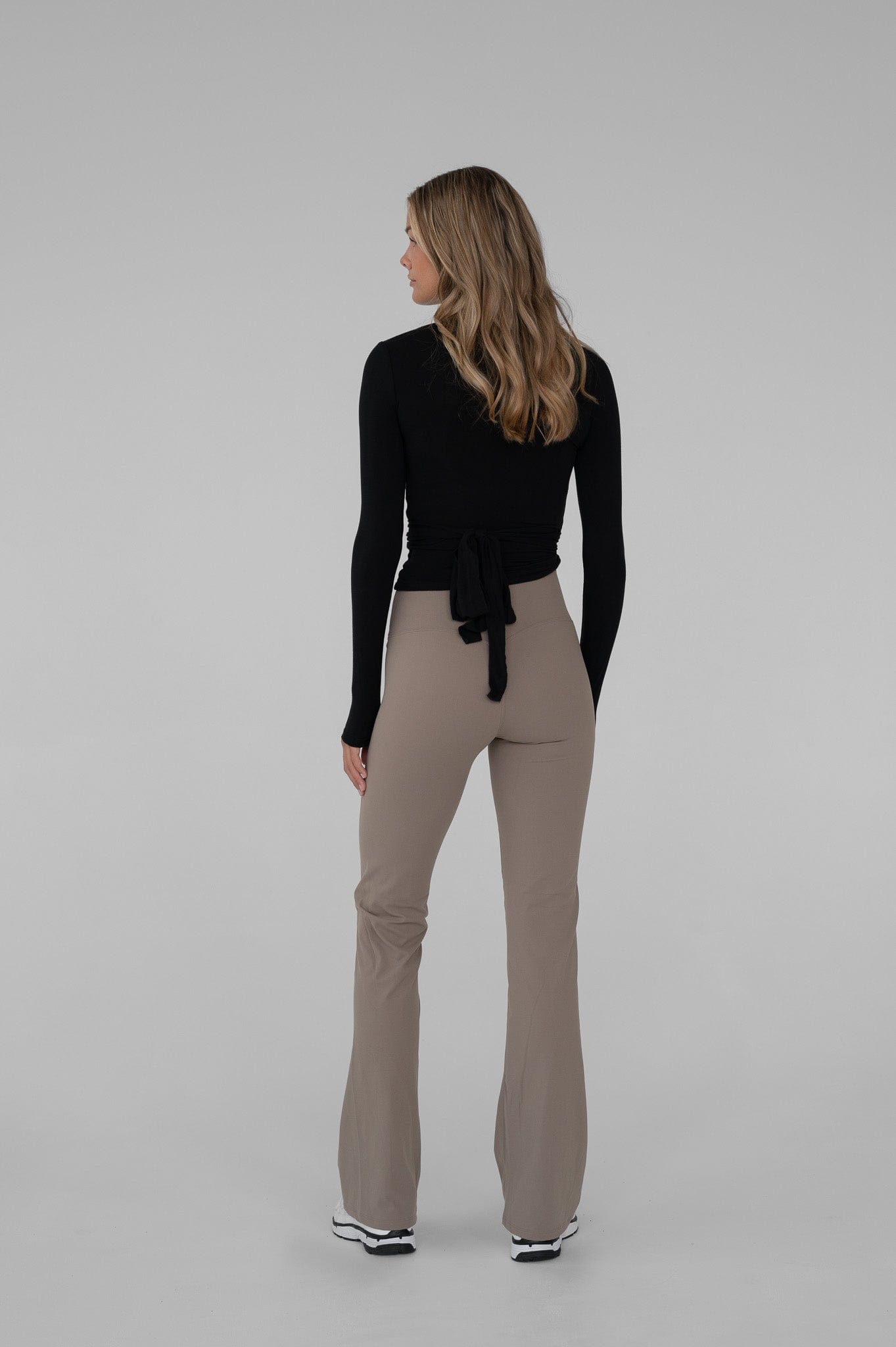 Wickelbluse - Schwarz