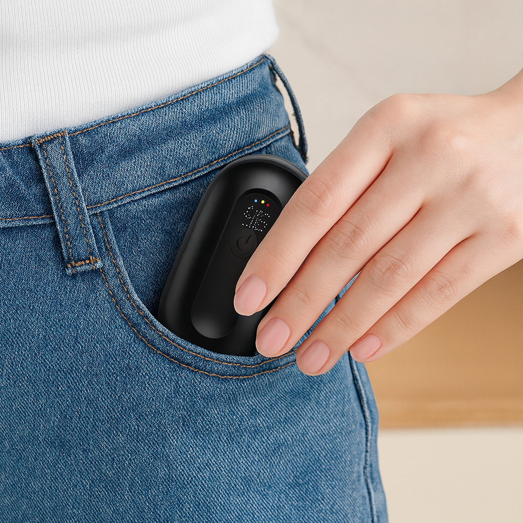 Emberis | Zwei tragbare Wärmekapseln