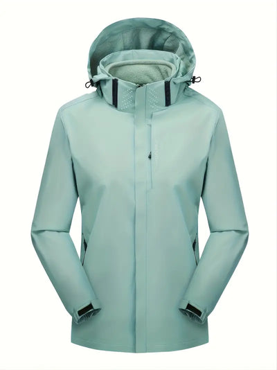 Avelena | Wasserdichte, Winddichte Hardshell- und Fleece-Thermo-Innenjacke