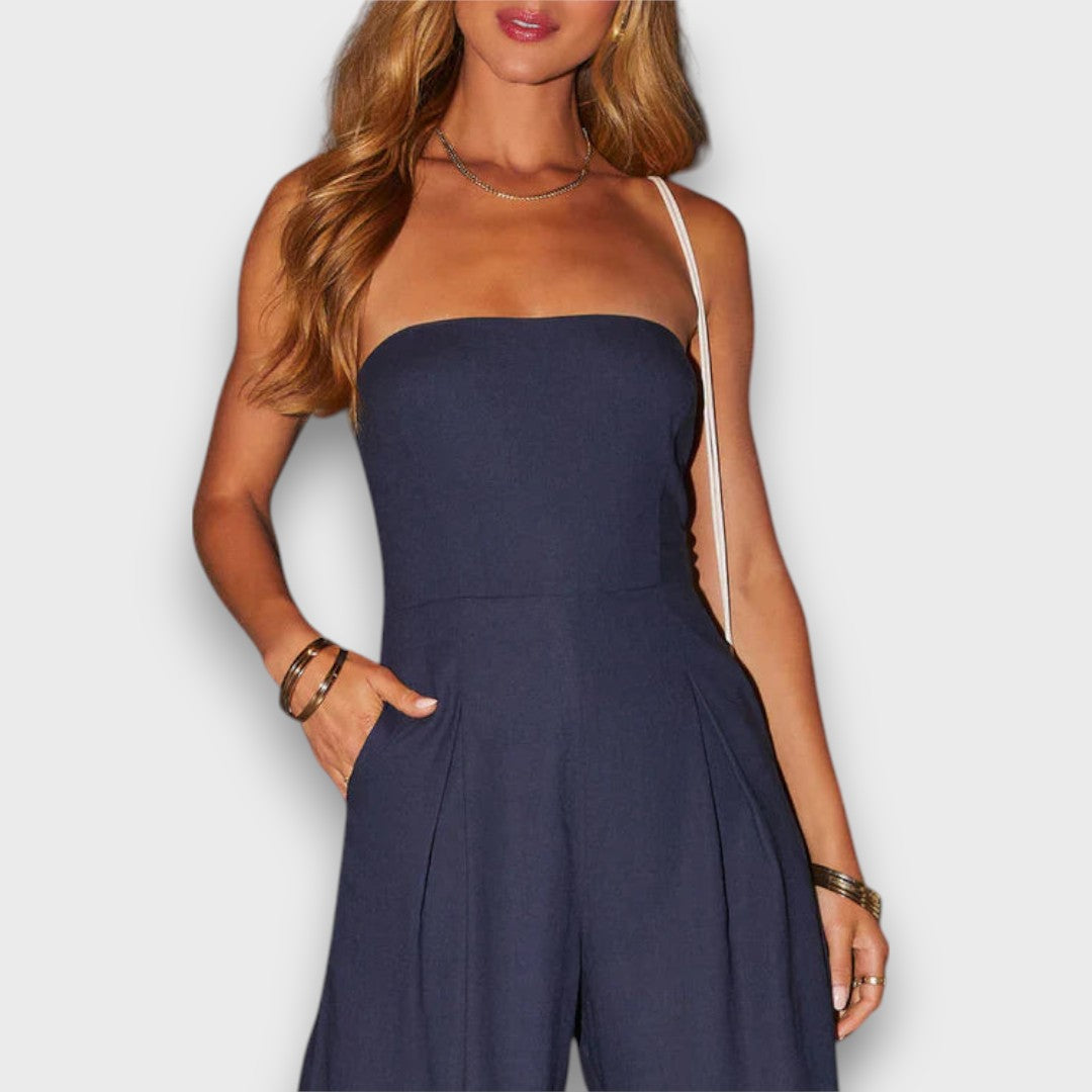Louna – Eleganter Bandeau-Jumpsuit