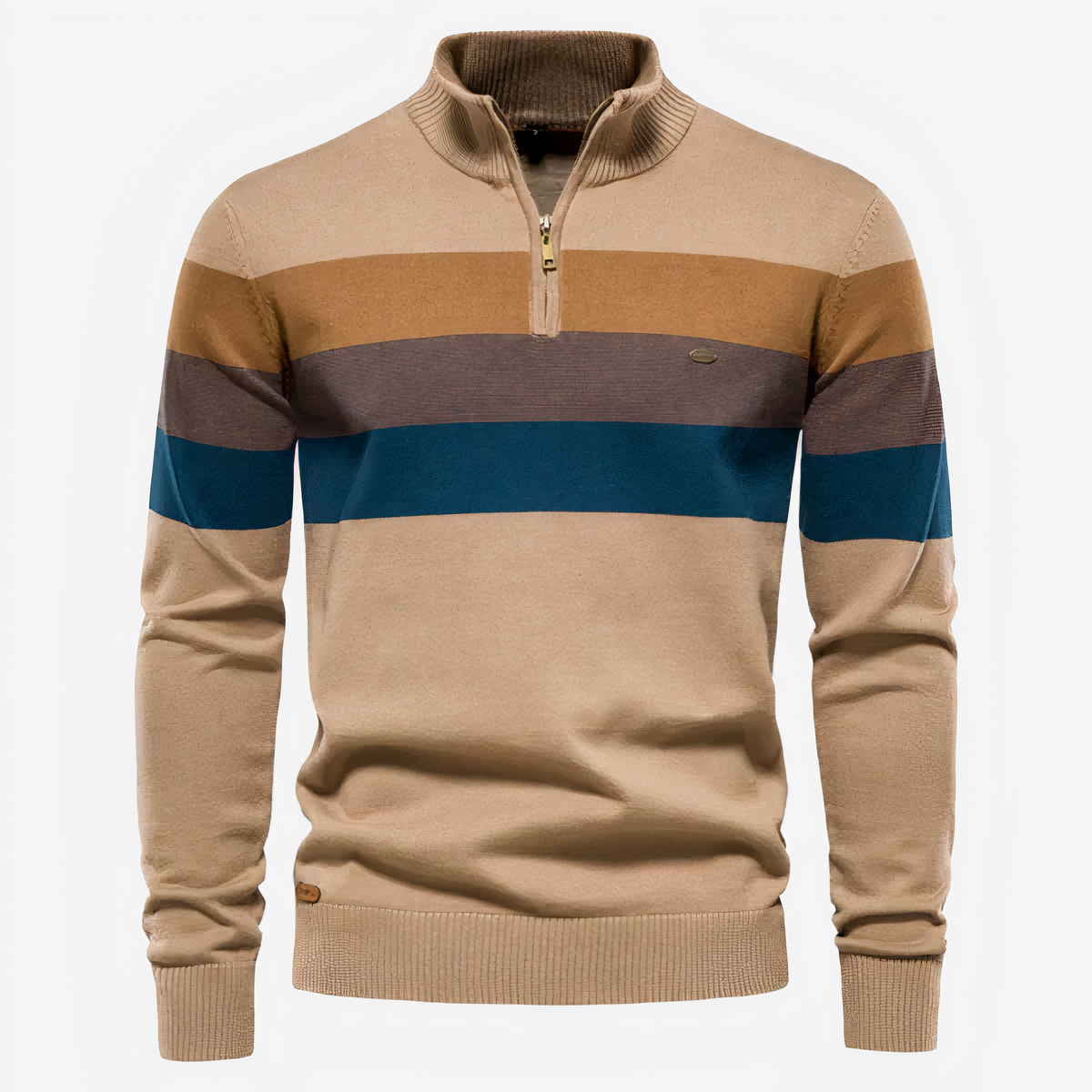 Avelena | Mehrfach Gestreifter Pullover