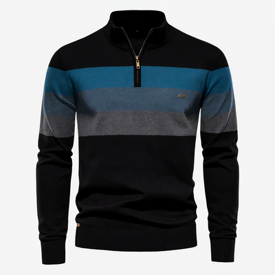 Avelena | Mehrfach Gestreifter Pullover
