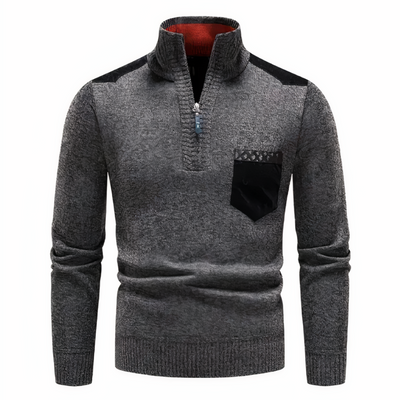 Avelena | Farbkontrast-Winterpullover