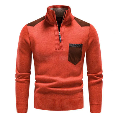 Avelena | Farbkontrast-Winterpullover