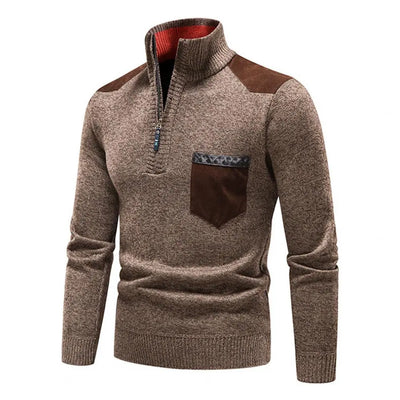 Avelena | Farbkontrast-Winterpullover