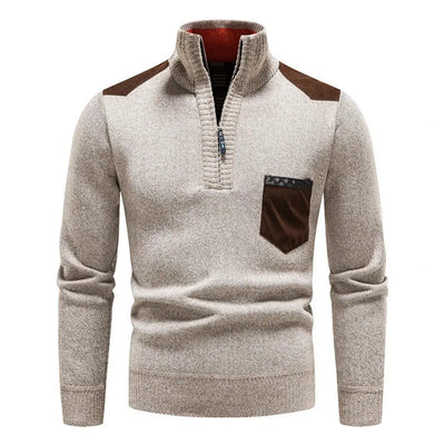 Avelena | Farbkontrast-Winterpullover
