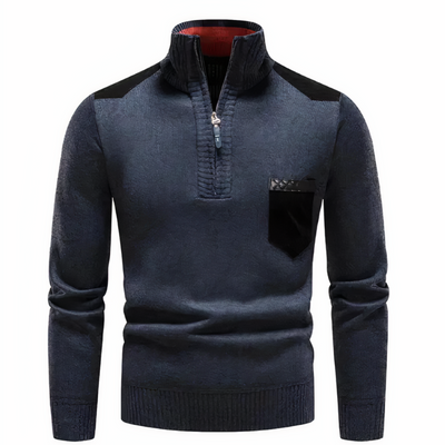 Avelena | Farbkontrast-Winterpullover