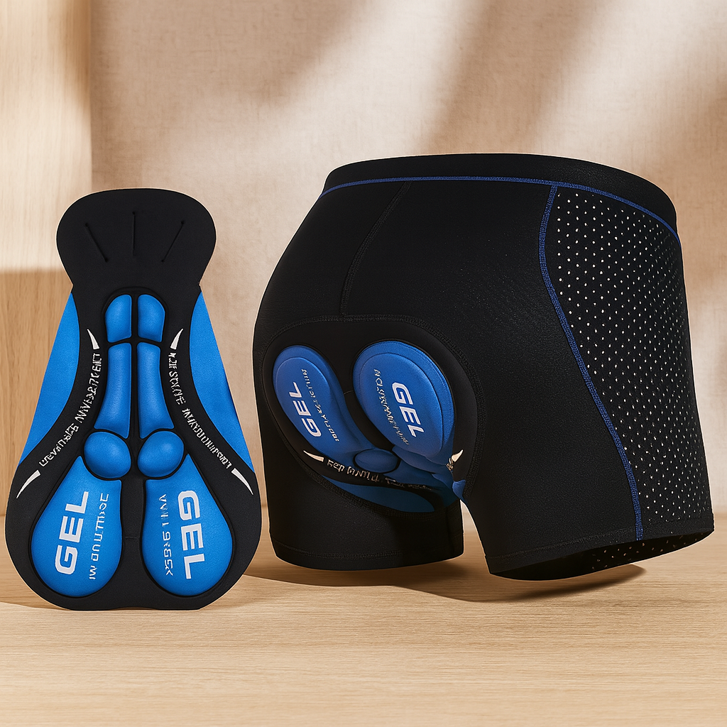 Gel-gepolsterte Fahrradhose – Radlerunterhose für Damen & Herren