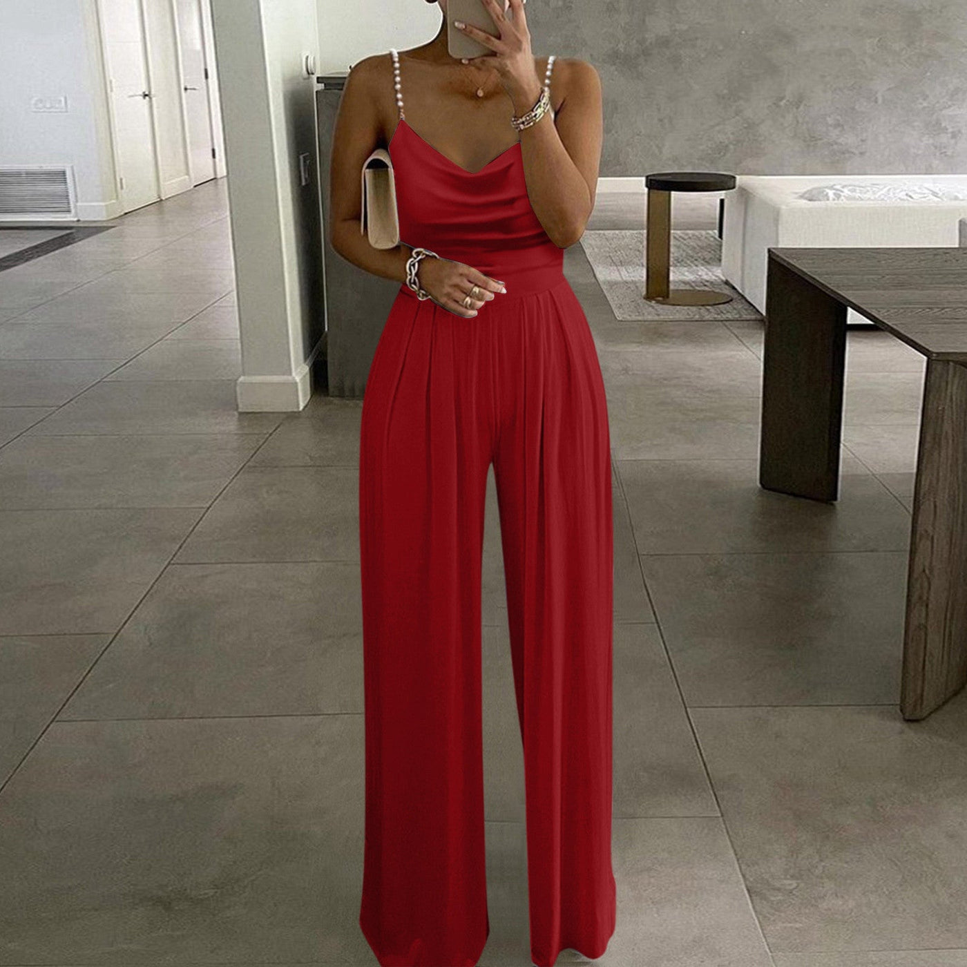Anya |  Party Sexy Spaghettiträger Jumpsuits