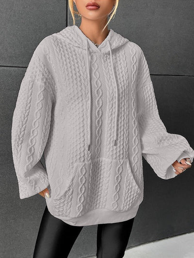 Avelena | Gedrehter Kapuzenpullover