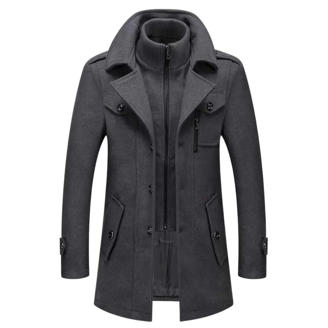 Avelena | Jacke mit Doppeltem Kragen