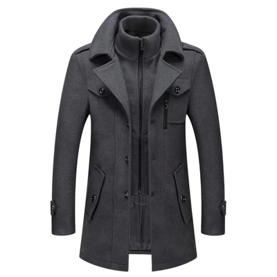 Avelena | Jacke mit Doppeltem Kragen