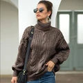 Avelena | Langarm-Rollkragenpullover für Damen