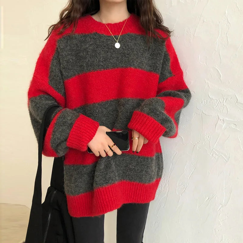 Avelena | Französischer Winterpullover In Zwei Farbstellungen