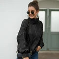 Avelena | Langarm-Rollkragenpullover für Damen