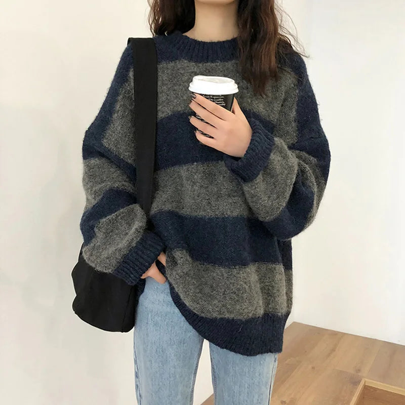 Avelena | Französischer Winterpullover In Zwei Farbstellungen