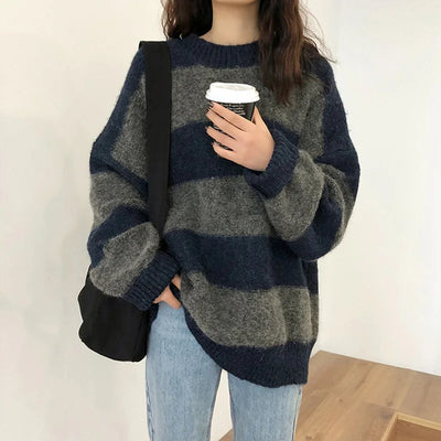 Avelena | Französischer Winterpullover In Zwei Farbstellungen