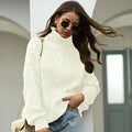 Avelena | Langarm-Rollkragenpullover für Damen