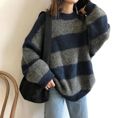 Avelena | Französischer Winterpullover In Zwei Farbstellungen