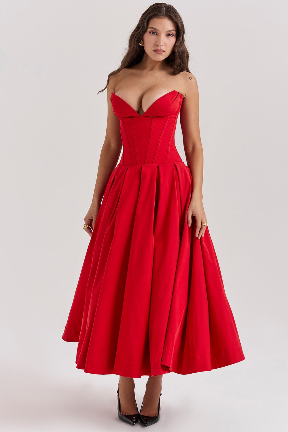 Hanne | Elegantes Midi-Kleid