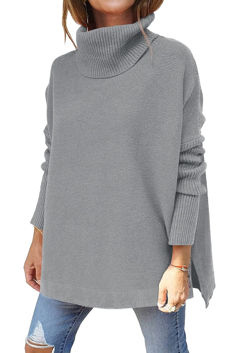 Avelena | Lockerer Rollkragenpullover aus Kaschmir