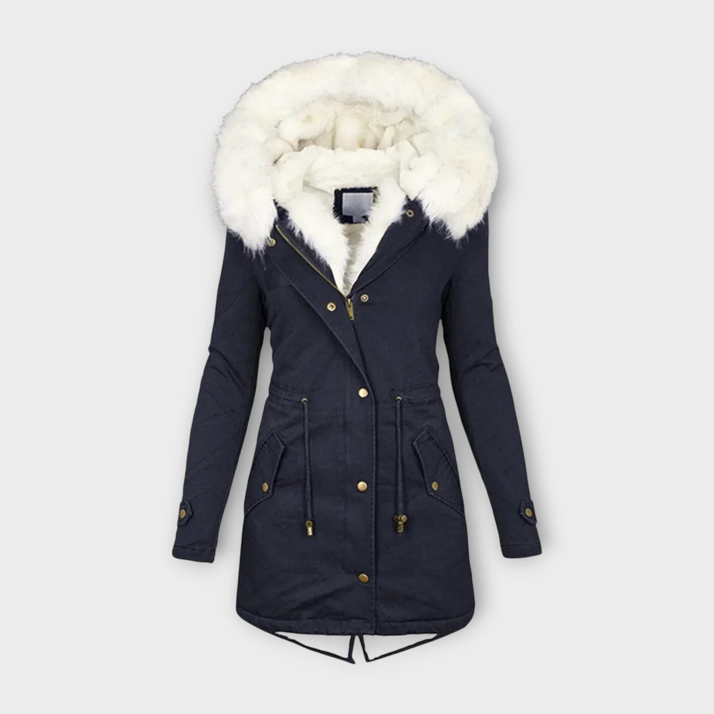 Ivanelle – Winterjacke mit Fellkapuze