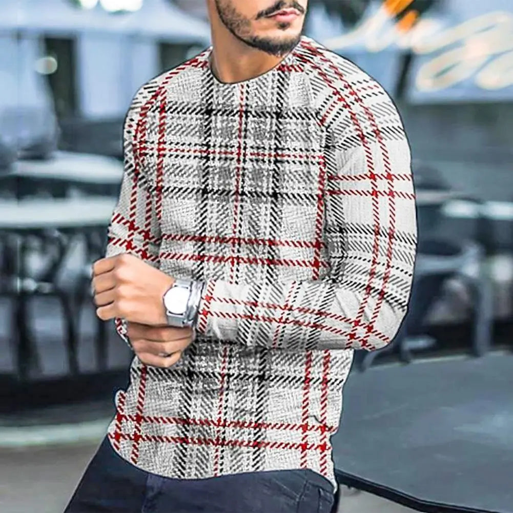 Avelena | Langärmeliges T-Shirt für Männer