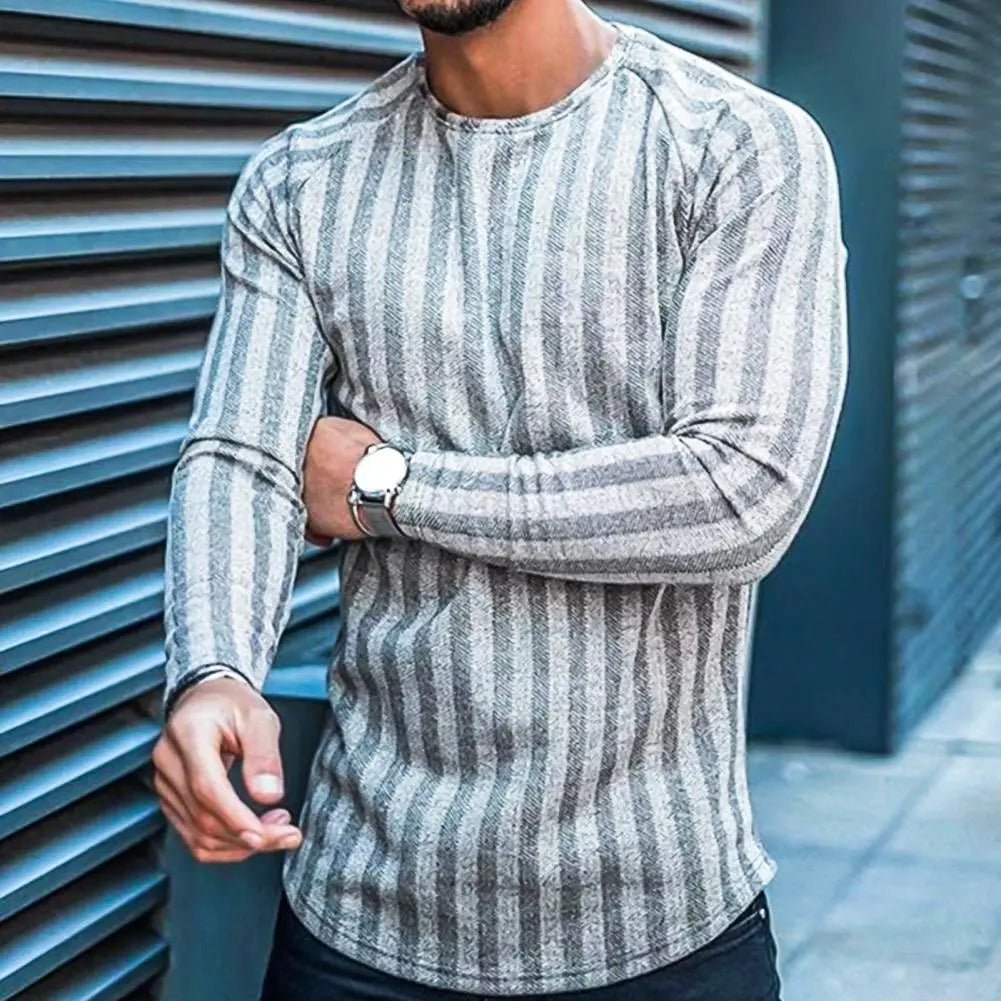 Avelena | Langärmeliges T-Shirt für Männer