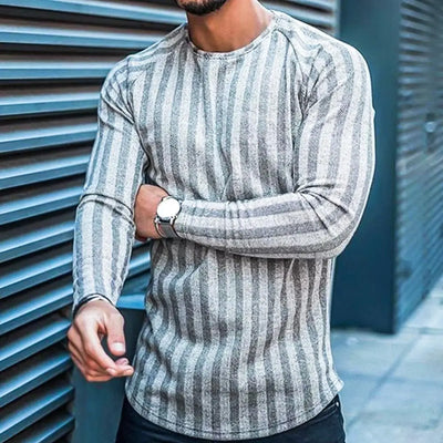 Avelena | Langärmeliges T-Shirt für Männer