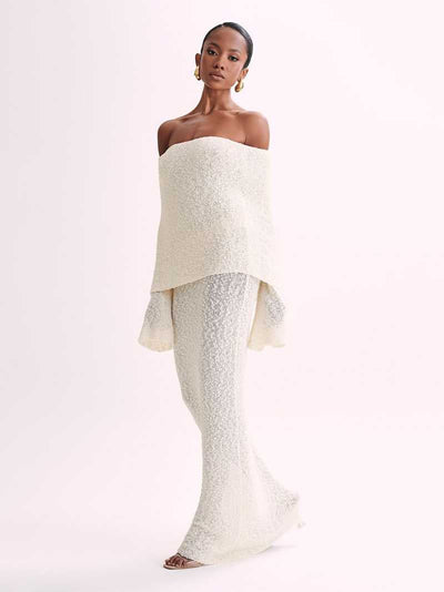 Avelena | Transparente Maxi Kleid