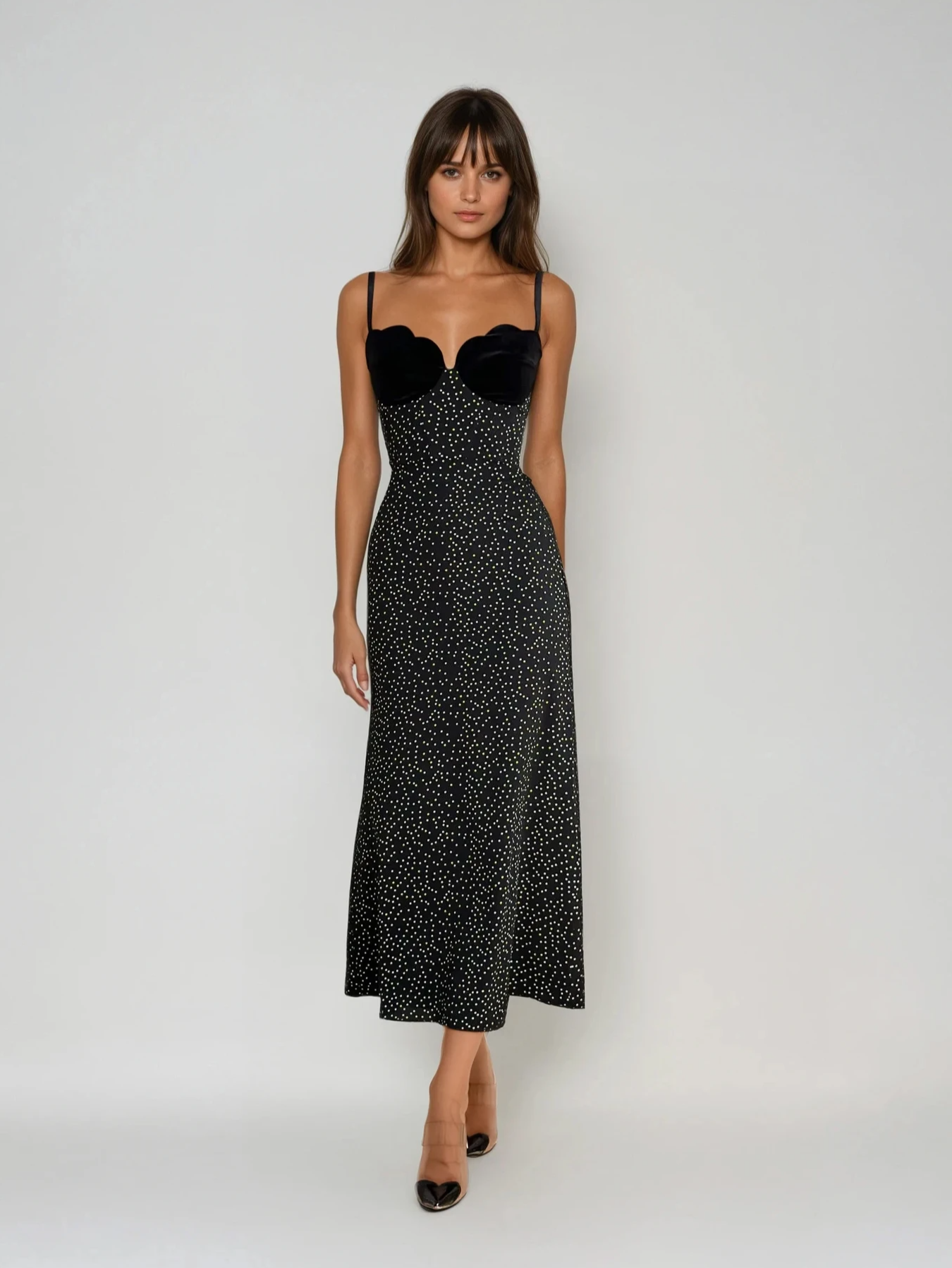 Bianca - Velvet Dress