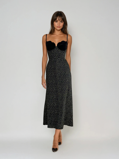 Bianca - Velvet Dress